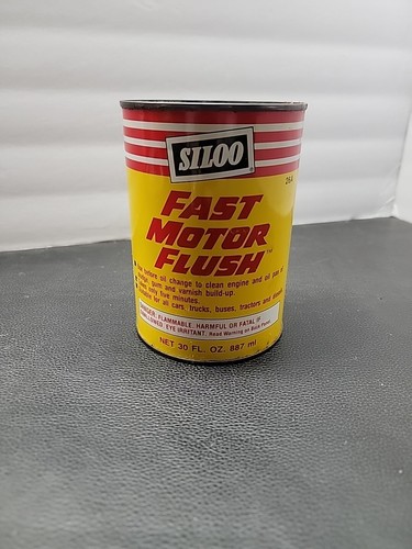 1988 Vintage Siloo Fast Motor Oil Full Can 30 Fl Oz. / 0125 - Picture 1 of 10