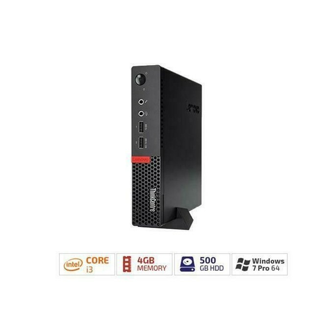 Lenovo 10T7001GUS ThinkCentre M720q i3-8100T 3.1GHz 4GB RAM 1TB