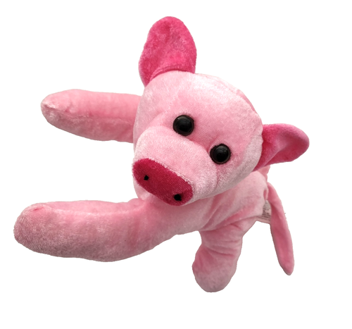 LOTE de 3 peluches de peluche Kellytoy Carnaval Prize de colección de granja caballo cordero cerdo - Imagen 11 de 22