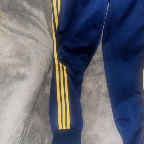 Vintage Adidas Spain Football Track Pants Soccer Blue Mens National Rare Size L - Picture 4 of 9