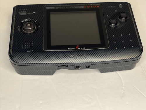 Neo Geo Pocket Color carbon Blue/black Console - Picture 3 of 8
