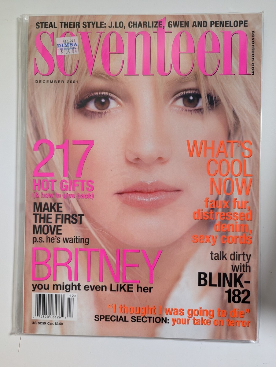 Seventeen Magazine December 2001 Britney Spears | eBay