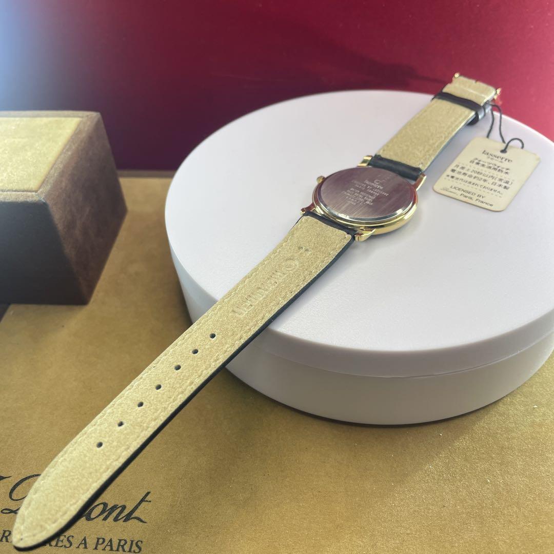 LASSERRE PARIS QUARTZ MEN'S WRISTWATCH JAPANESE MADE ROUND
