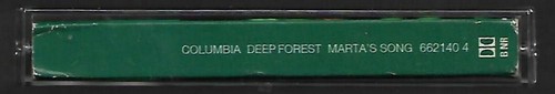 Deep Forest Marta's Song CASSETTE SINGLE Electronic Ambient - Picture 6 of 6