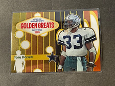 2005 Topps Chrome Golden Greats Tony Dorsett