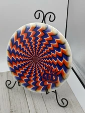 New Dynamic Discs Dyemax Fuzion Trespass Driver 175 Grams Zig Zag Illusion