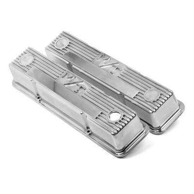 Holley 241-84 M//T Polished Valve Cover for BB Chevy