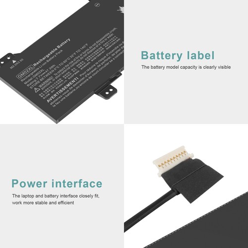 GMO2XL GM02XL Battery For HP Chromebook 14-CA 917679-271 HSTNN-DB7X 917725-855 - Picture 8 of 12