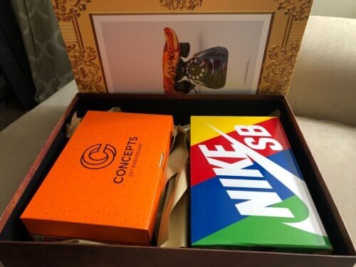 🌀Nike Dunk Low SB x Concepts Orange Lobster Size 12 Special Box