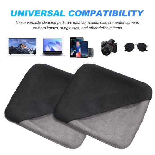2pcs Screen Cleaner Micro Fiber Cloths Reusable Screen Cleaning Cloth Pads Car - Picture 11 of 11