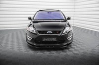 Front Ansatz FüR Ford Mondeo St-Line Mk4 Facelift Schwarz Spoilerlippe Schwert