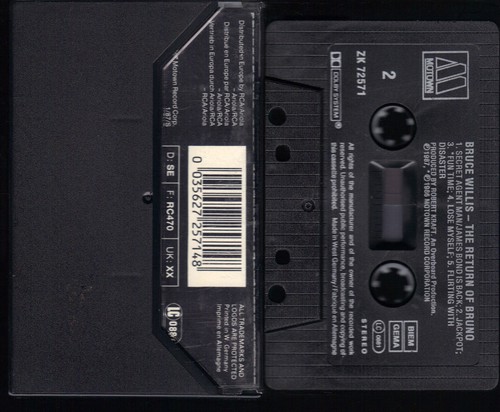 Bruce Willis The Return Of Bruno (Respect Yourself Fun Time) MC Kassette, 058 - Bild 3 von 3