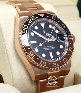 rolex gmt rosegold