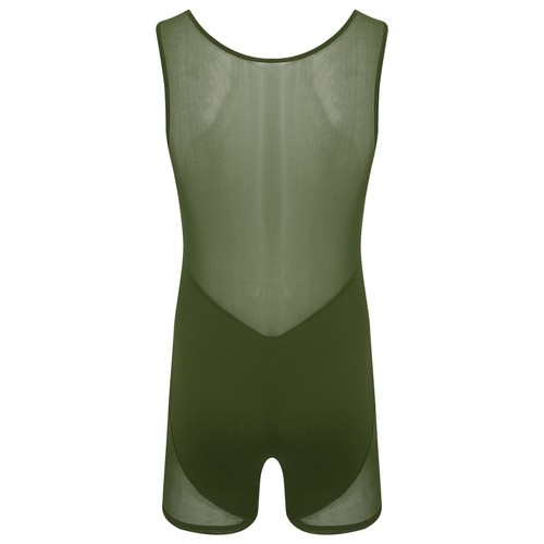 Men's Athletic Supporters Wrestling Singlet Leotard Bodysuit Pouch Boxer Shorts - Picture 109 of 203