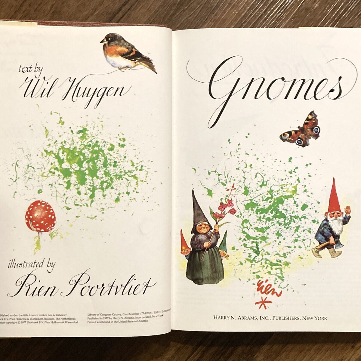 Gnomes - Wil Huygen & Rien Poortvliet (1st edition HC) Harry Gnomes - Wil Huygen & Rien Poortvliet (1st edition HC) Harry
