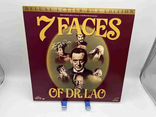 "7 Faces of Dr. Lao" Letterbox Laserdisc LD - Tony Randall