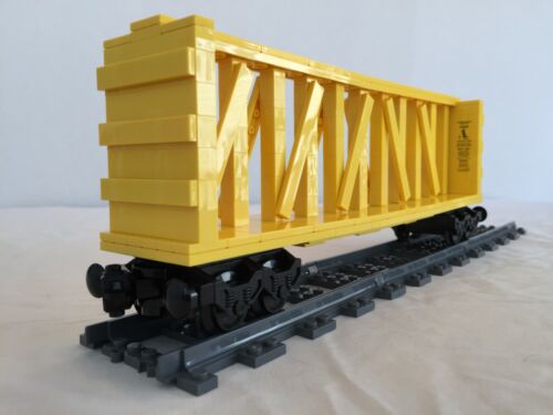 Custom LEGO Train Centerbeam Flat Car MOC PDF Instructions Only - No Bricks - Picture 2 of 6
