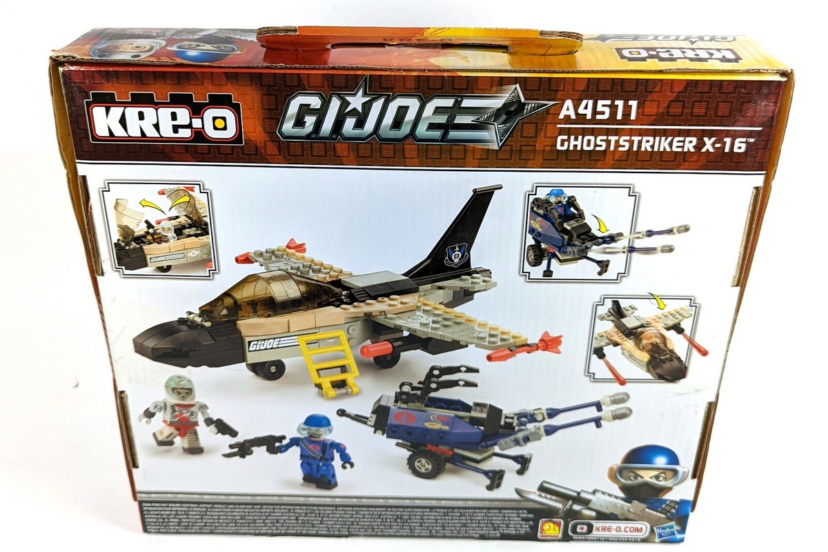 G.I.ジョー ジープセット ハスブロ センチュリートイズ NEW KRE-O GI JOE GhostStriker X-16 & A.S.P. #A4511 TOYS R US
