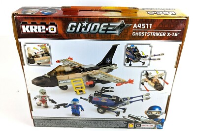 NEW KRE-O GI JOE GhostStriker X-16 & A.S.P. #A4511 TOYS R US