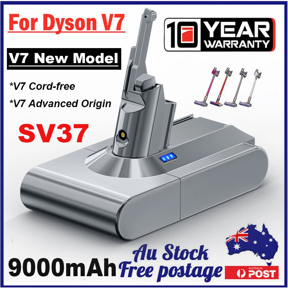 9000mAh For Dyson V7 Cord-free V7 Advanced Origin SV37 Battery Sony Cell Battery