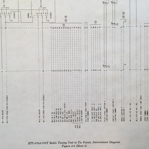 Rockwell Collins RTU-870A & RTU-870T Radio Tuning Unit Install manual - Picture 6 of 8