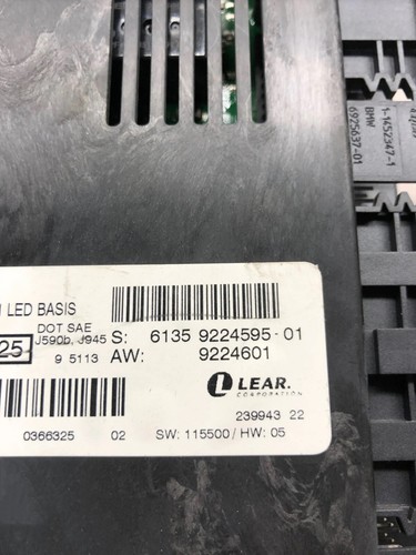 BMW 3 Series E90 E91 E92 FRM3 Footwell Light Module LED BASIS 9224595 9224601 - Picture 22 of 24