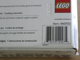 SEALED/NEW LEGO 3851 Games Atlantis Treasure 2010