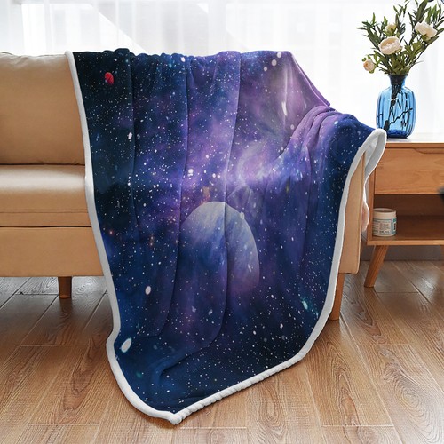 Soft Animals Printed Sherpa Fleece Blanket Sofa Couch Throw Rug Bed 150x200cm AU - Picture 62 of 90