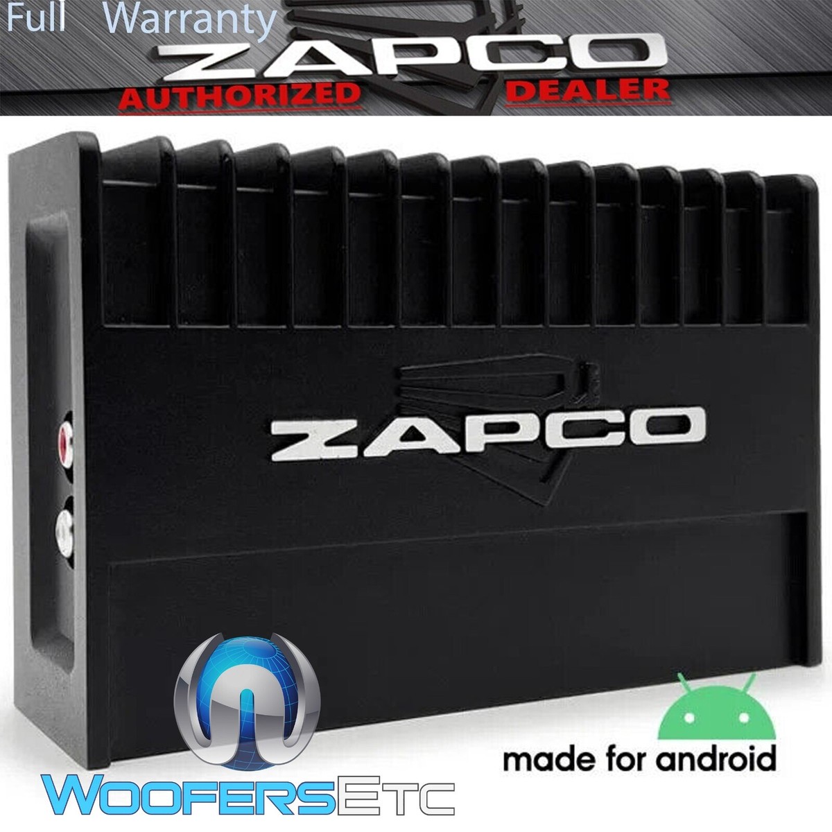 ZAPCO ST-A1 PLUG & PLAY CLASS AB 4-CHANNEL 4 x 70W AMPLIFIER FOR