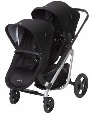 Maxi Cosi Lila Modular Twin Baby Double Stroller W Second Seat Frequency Black 884392623920 Maxi Cosi Lila Modular Twin Baby Double, Double Stroller For Maxi Cosi Car Seat