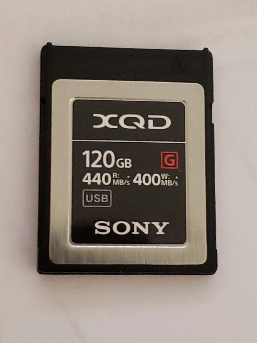 Sony XQD Camera Memory Cards 120 GB Storage Capacity for sale | eBay