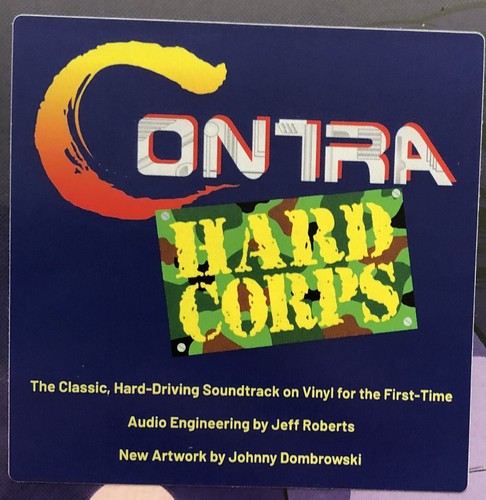 Konami Kukeiha Club Contra Hard Corps Yellow Vinyl New 663992250855 - Imagen 3 de 7
