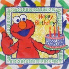 SESAME STREET Elmo's World LUNCH NAPKINS (16) ~ Birthday Party Supplies Dinner