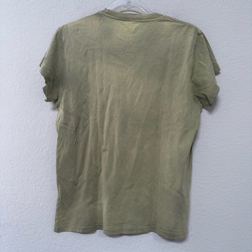 MadeWorn Bob Marley Graphic Print Crew Neck T Shirt Green Size XS - Picture 3 of 5