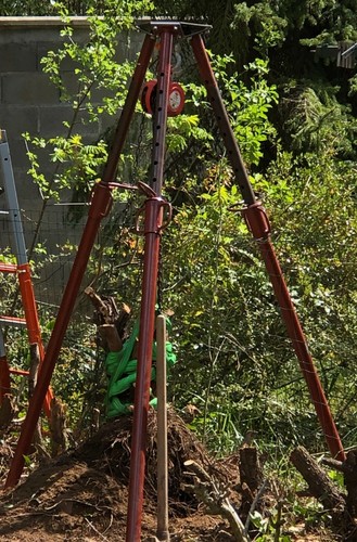 Stativ hissen Unterstützung Baumstümpfe entfernen Schalungsstützen 4T - Bild 9 von 9