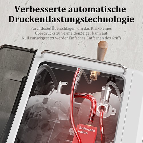 HiBREW Halbautomatischer Espresso Kaffee 20Bar Druck Temperatur Einstellbar NEU - Bild 6 von 14