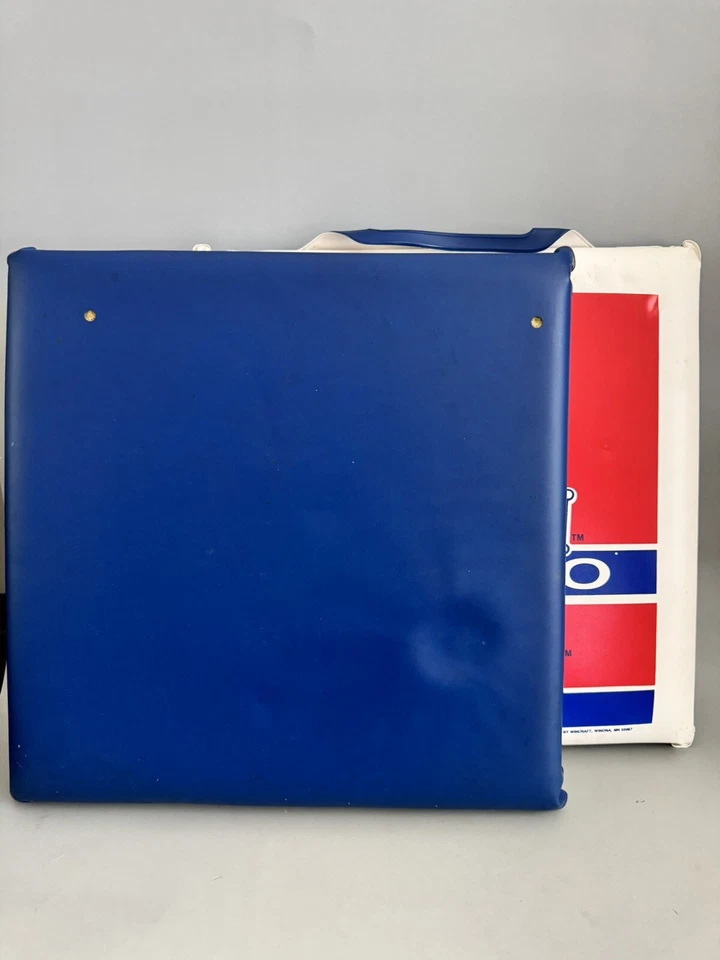 RARO Buffalo Bills - 2x Cojín de asiento de estadio Wincraft vintage años 80/90 EE. UU. Foto 2 de 4