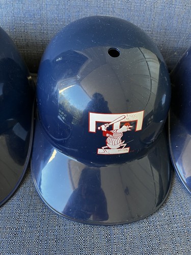 Lot Of 3 Toledo Mud Hens Baseball Mini Batting Helmets Dolls MILB Detroit Tigers - Picture 3 of 5