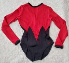 Vintage 1970's Alpha Factor Leotard CHILD Small Bodysuit Gymnastics Ballet
