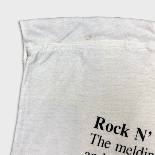 Camiseta sin mangas vintage Screen Stars Head First para hombre mediana rock años 80 - Imagen 9 de 12