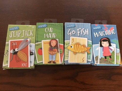 Child’s Kid’s Set Of Fun Card Games - Picture 1 of 2