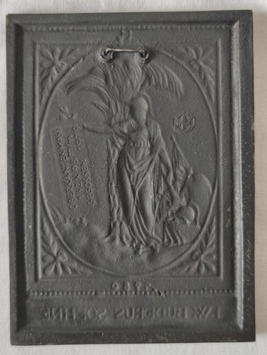 Buderus Kunstguss Ofenkachel Jahresplakette 1980 Relief - Bild 6 von 6