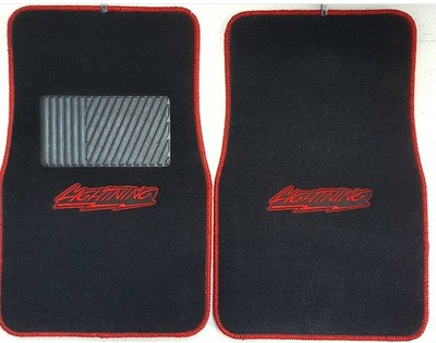 Ford Lightning Svt Floor Mats Custom Embroidered Ebay
