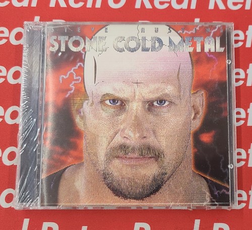 Stone Cold Metal CD Sealed 3D Hologram WWF WWE