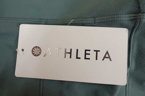 Athleta Womens Size XXS Green Salutation Stash High Rise Cinch 7/8 Legging NWT - Picture 6 of 10