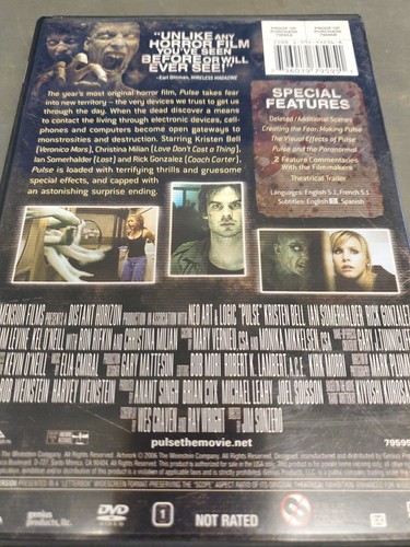 Pulse (DVD, 2006) - Picture 2 of 3