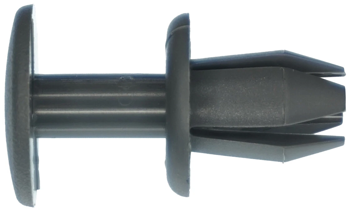 BMW Plastik Clip Rand Erweiterungs-Niete Stecker Klammer Grau  