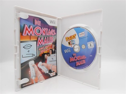 Nintendo Wii Die Montags-Maler und andere Malspiele PAL Zustand Gut /R9F5 - Bild 5 von 5