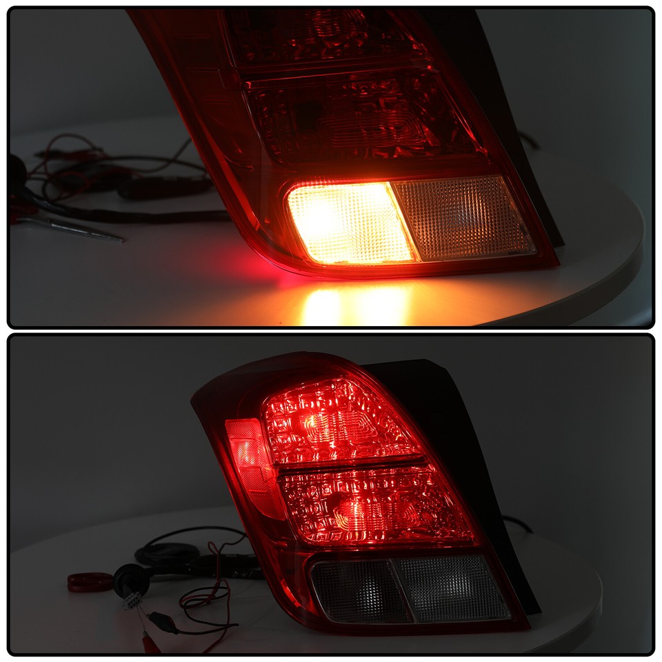 Halogen Tail Lights For 2013-2019 Chevy Trax Brake Lamp W/ Bulbs Pair ...