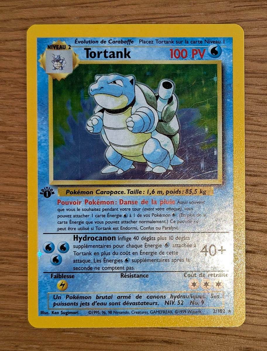 Tortank (Blastoise) 2/102 ~ Holo ~ Base Set (1st Edition